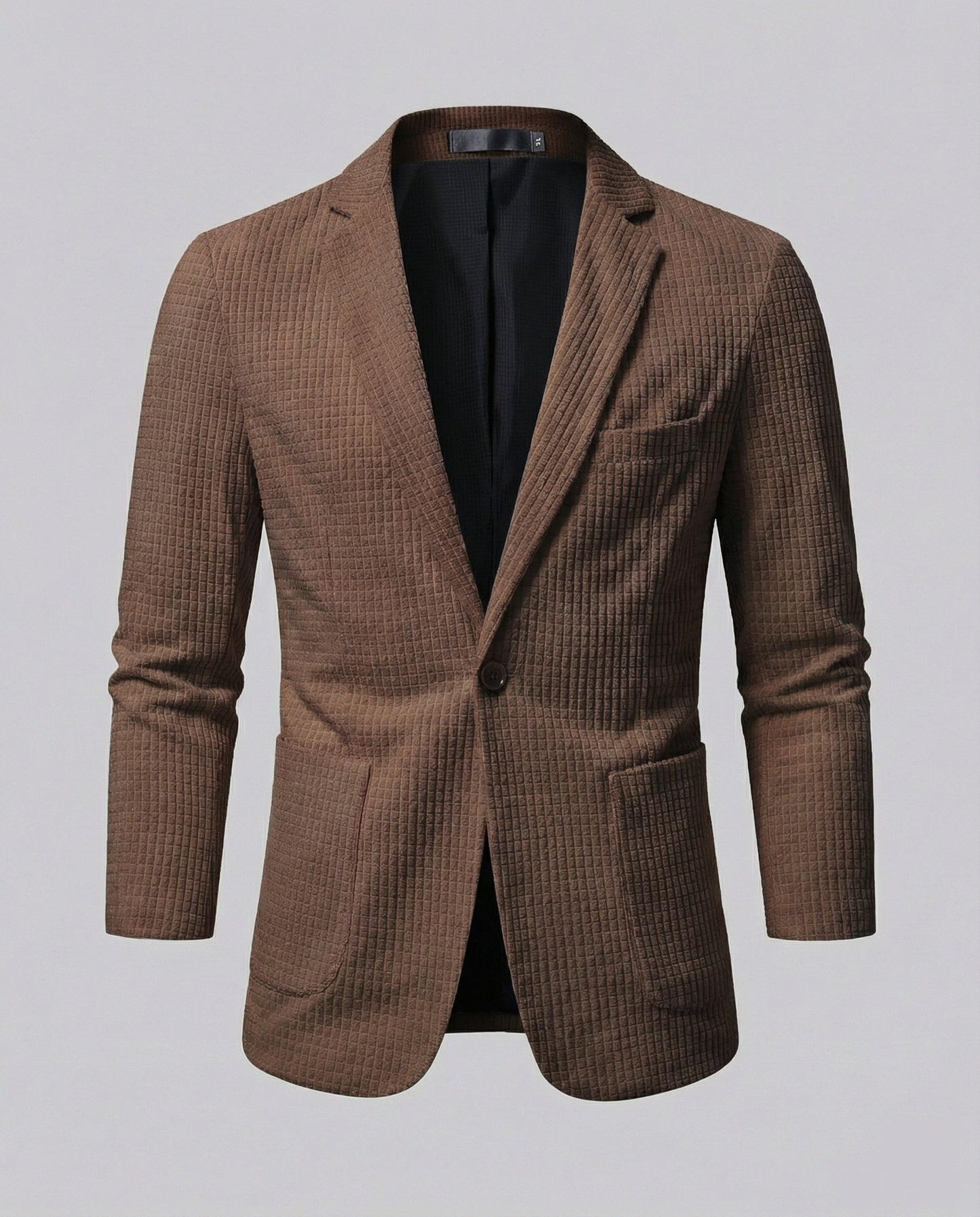 Blazer Uomo Quadrettato Taglio Moderno