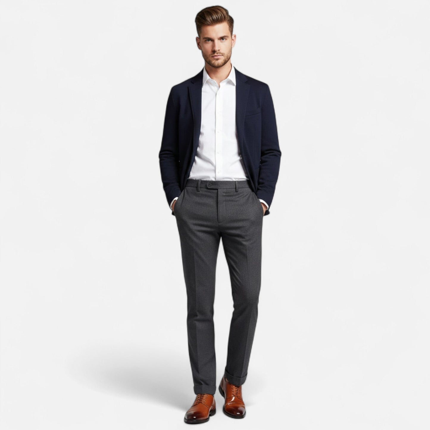 Oxboro | Scarpe Eleganti Uomo Oxford in Pelle Nera Classica 4