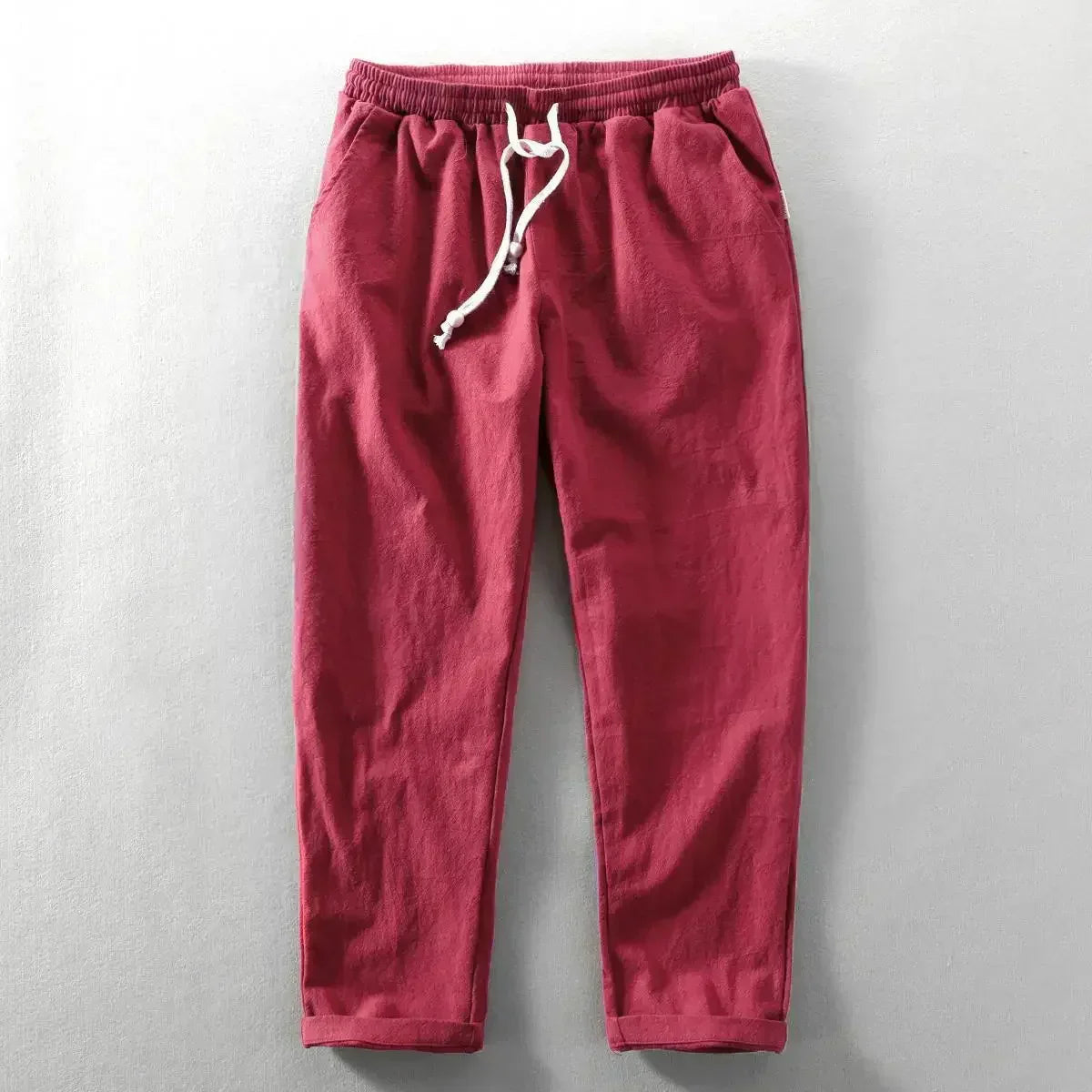 Piero | Pantaloni Uomo in Lino con Coulisse 5