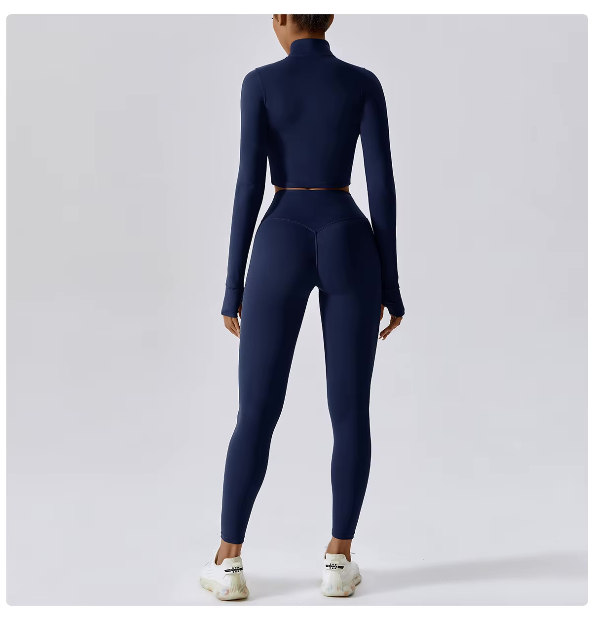 Completo Sportivo Donna Tre Pezzi con Gilet e Pantaloni