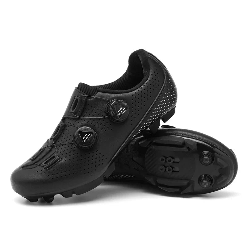 Scarpe Ciclismo Uomo con Sistema Di Chiusura Rotante