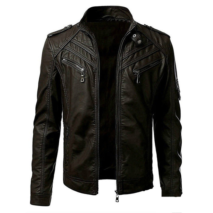 Giacca Uomo in Pelle Classica Comfort