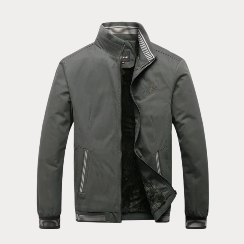 Bomber Uomo Casual Design Classico Vestibilità Comoda