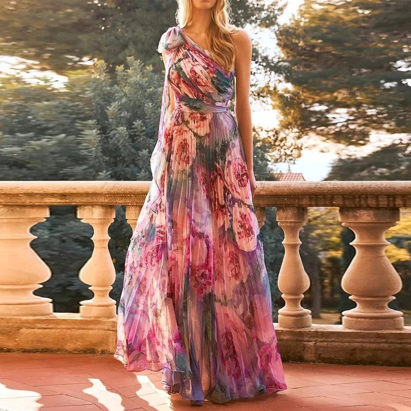 Abito Maxi Donna Estivo Elegante - Brentozzi