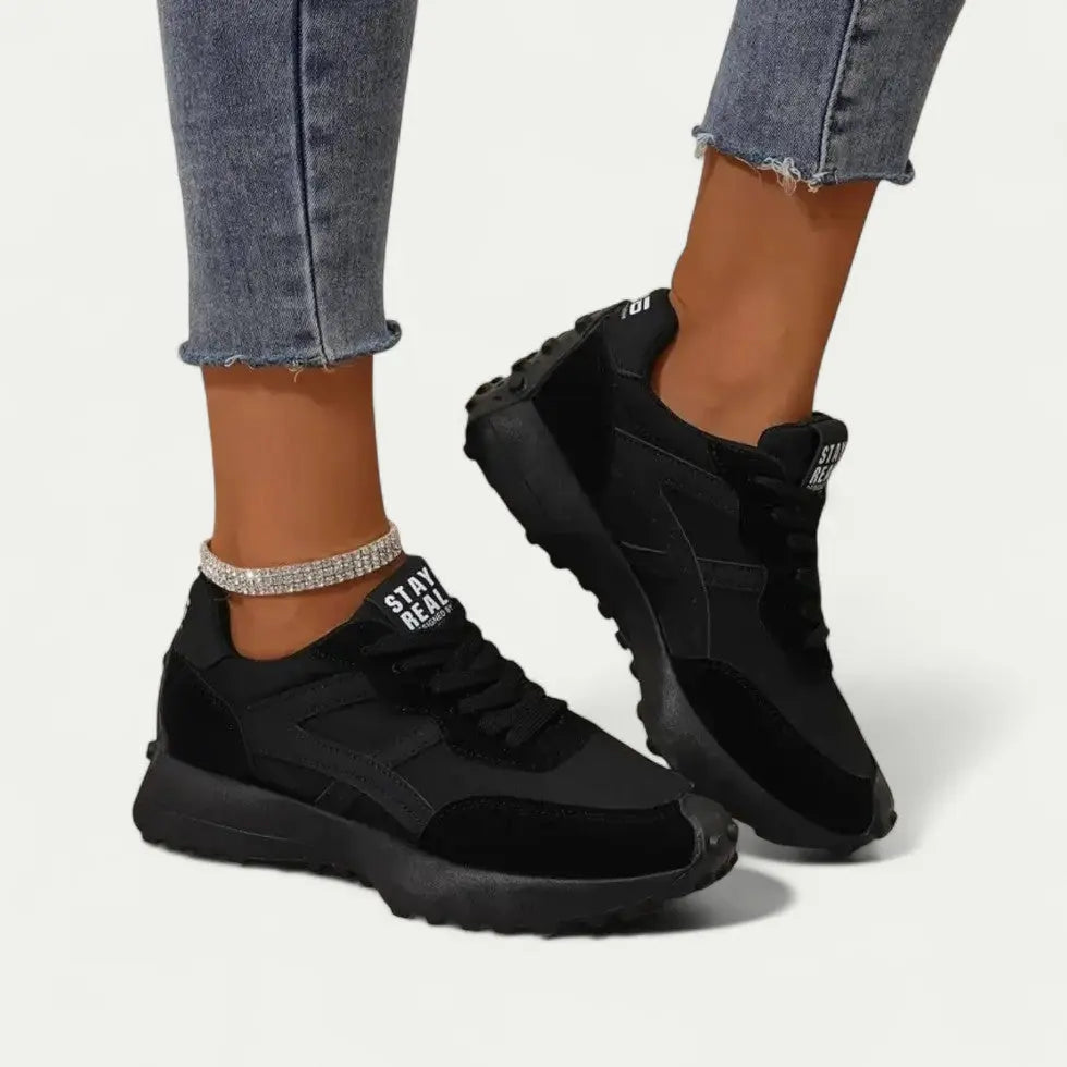 Scarpe Ginnastica Donna in PU Traspirante Comfort - Vesarelli