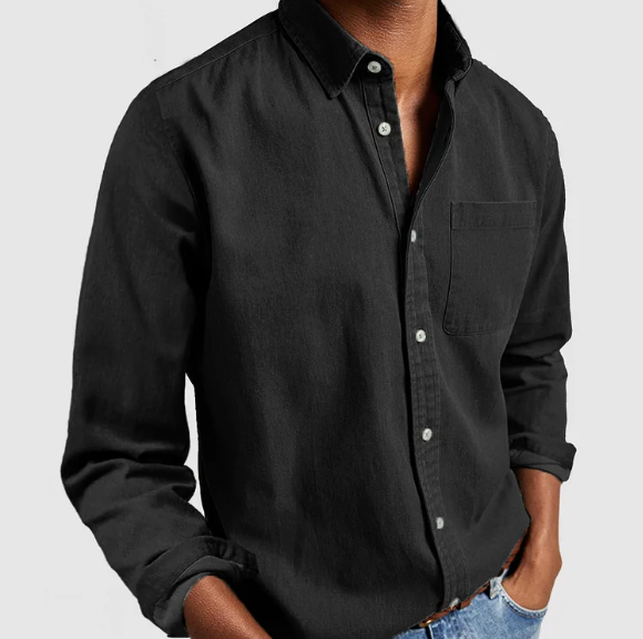 Camicia Uomo Manica Lunga Classica
