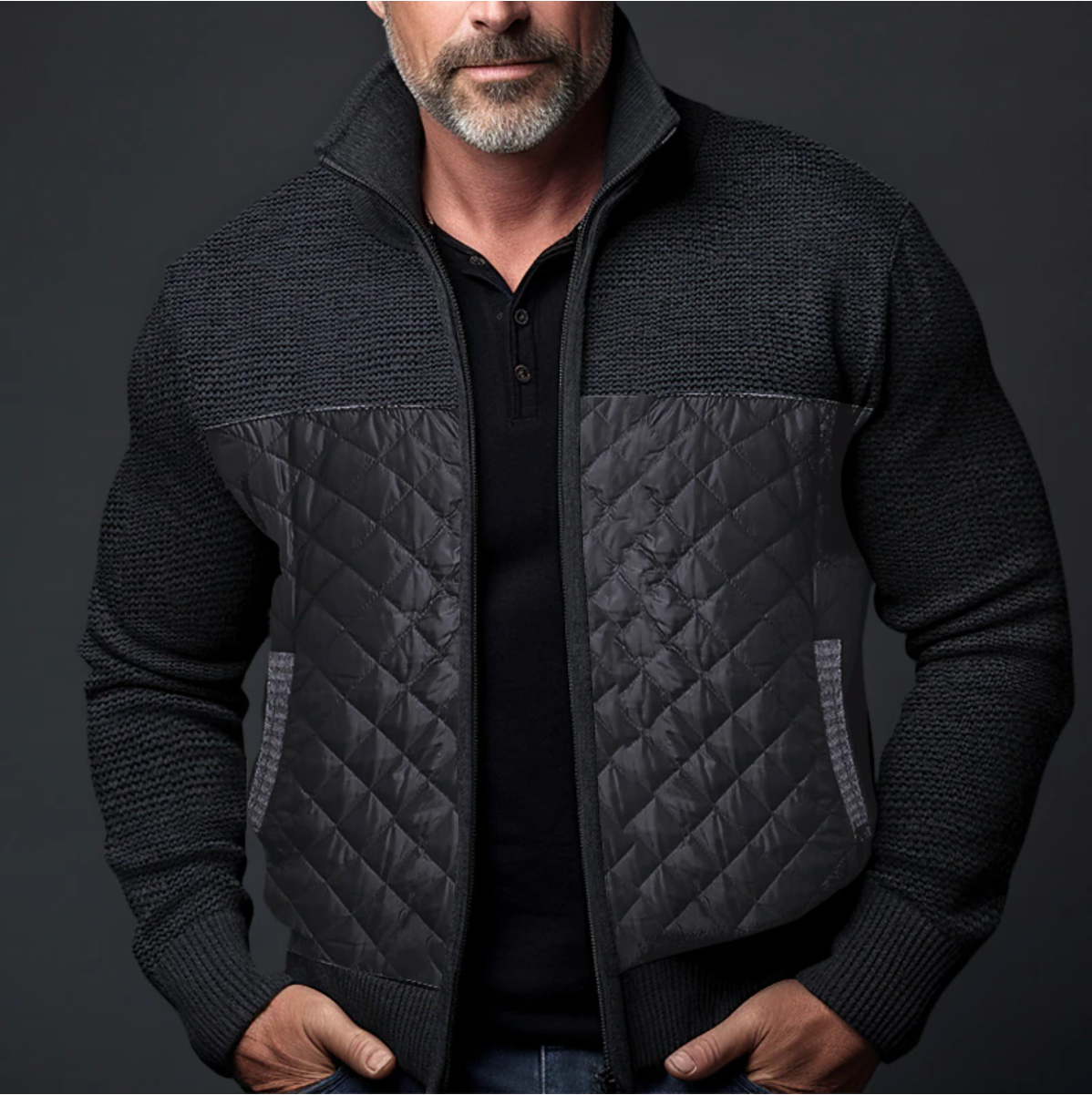 Giacca Uomo Casual Invernale Calda e Confortevole