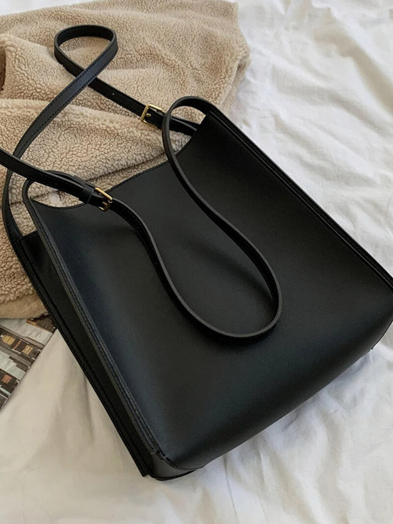 Borsa Tracolla Donna in Ecopelle Stile Minimalista