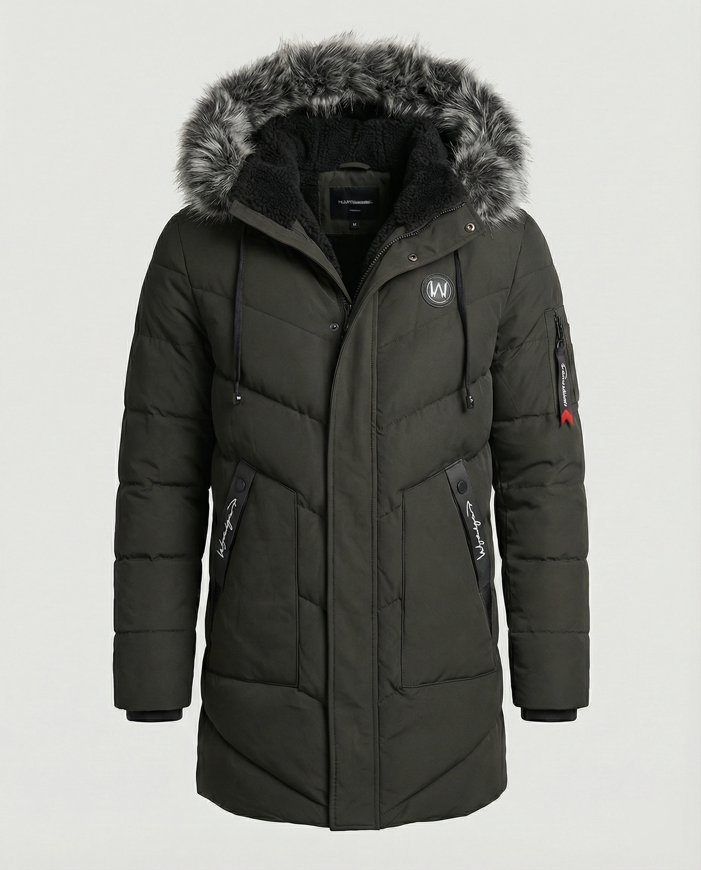 Cappotto Invernale Uomo Stile Elegante Caldo