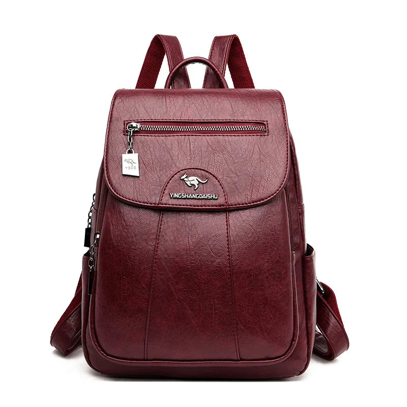 Zaino antifurto versatile da donna, grande capacità, tessuto resistente 11