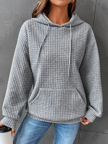 Felpa Donna Comoda Casual Cappuccio