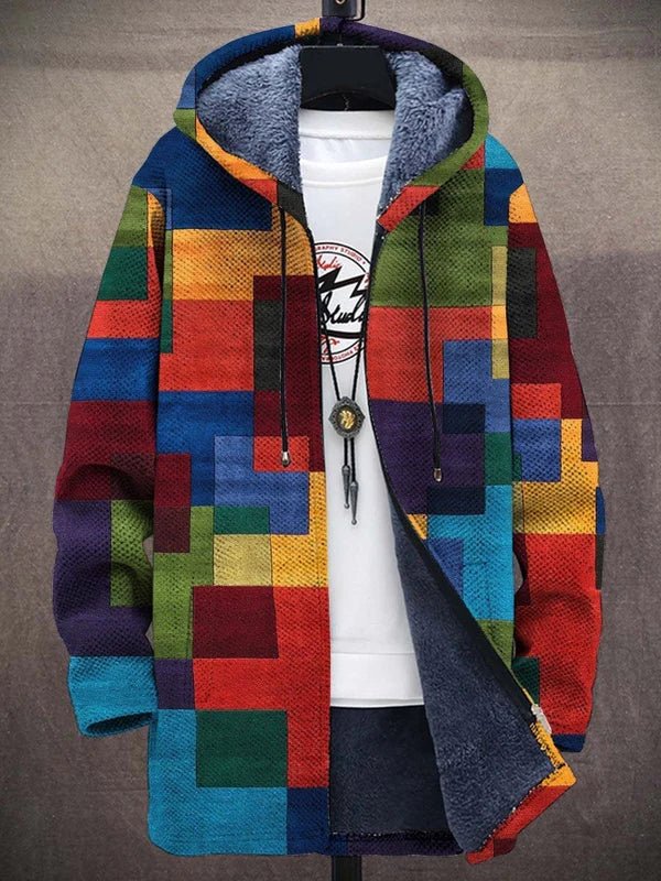 Cardigan Donna Stampa Artistica Morbido