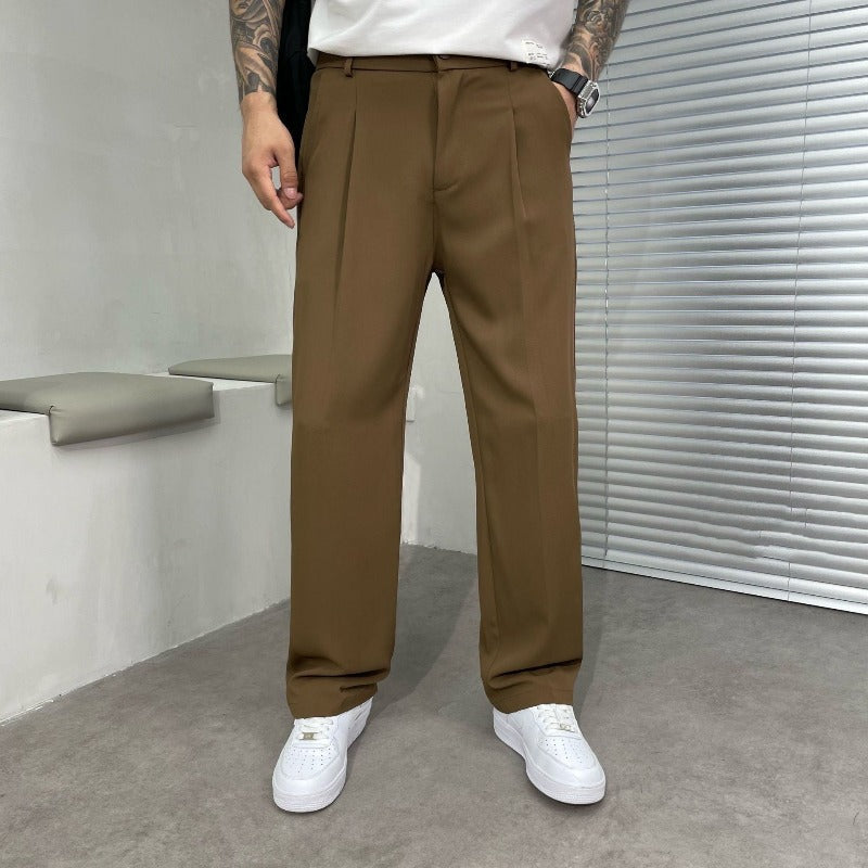 Pantaloni Uomo Casual Comfort Vestibilità Regular