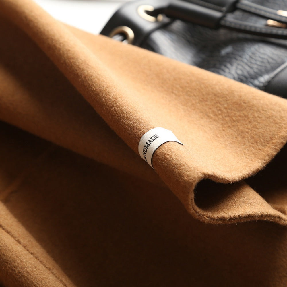 Cappotto Donna Lana Doppiopetto Classico