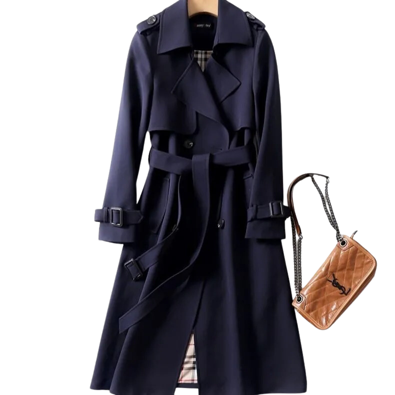 Trenchcoat Donna Leggero Classico Stile Elegante