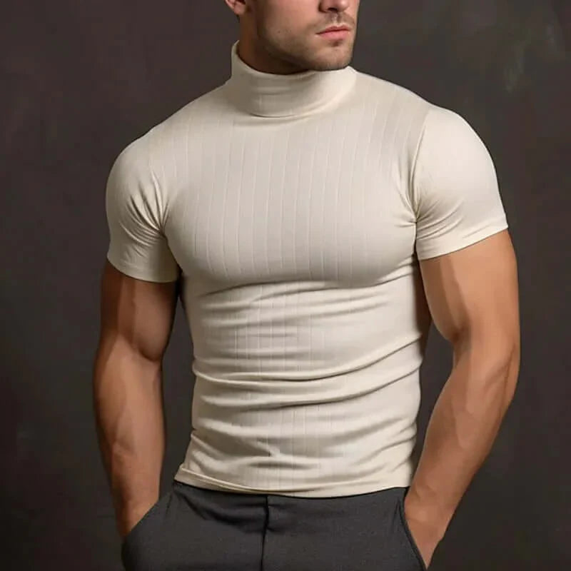 T-shirt Uomo con Collo Girocollo Vestibilità Comoda