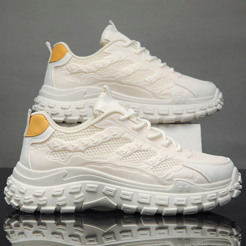 Sneaker Running Uomo in Mesh con Lacci