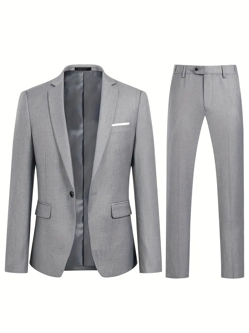 Completo Uomo Blazer e Pantaloni Coordinati Classico