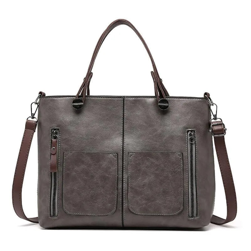 Borsa Donna Vintage in Pelle Stile Elegante Resistente