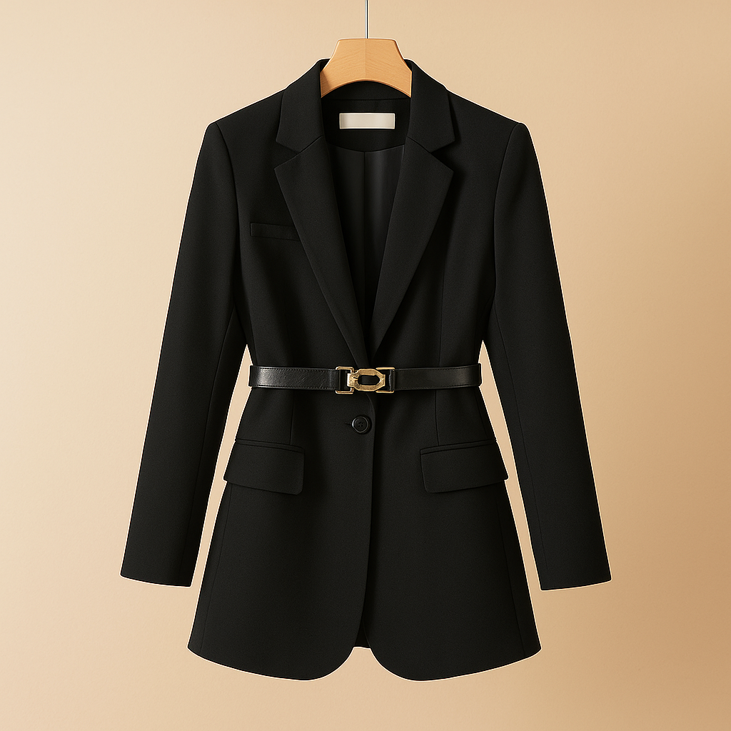 Blazer Donna Sagomato Linee Strutturate Elegante