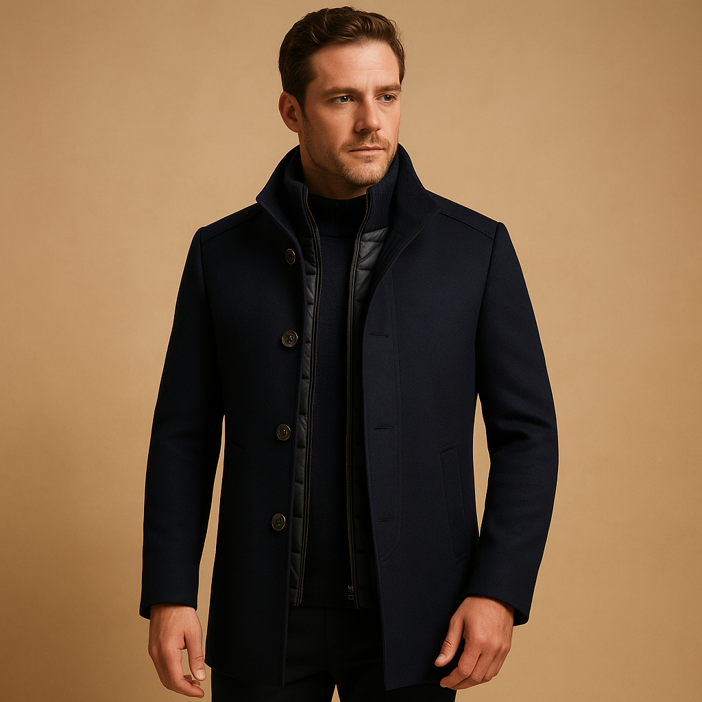 Cappotto Uomo Invernale Taglio Dritto
