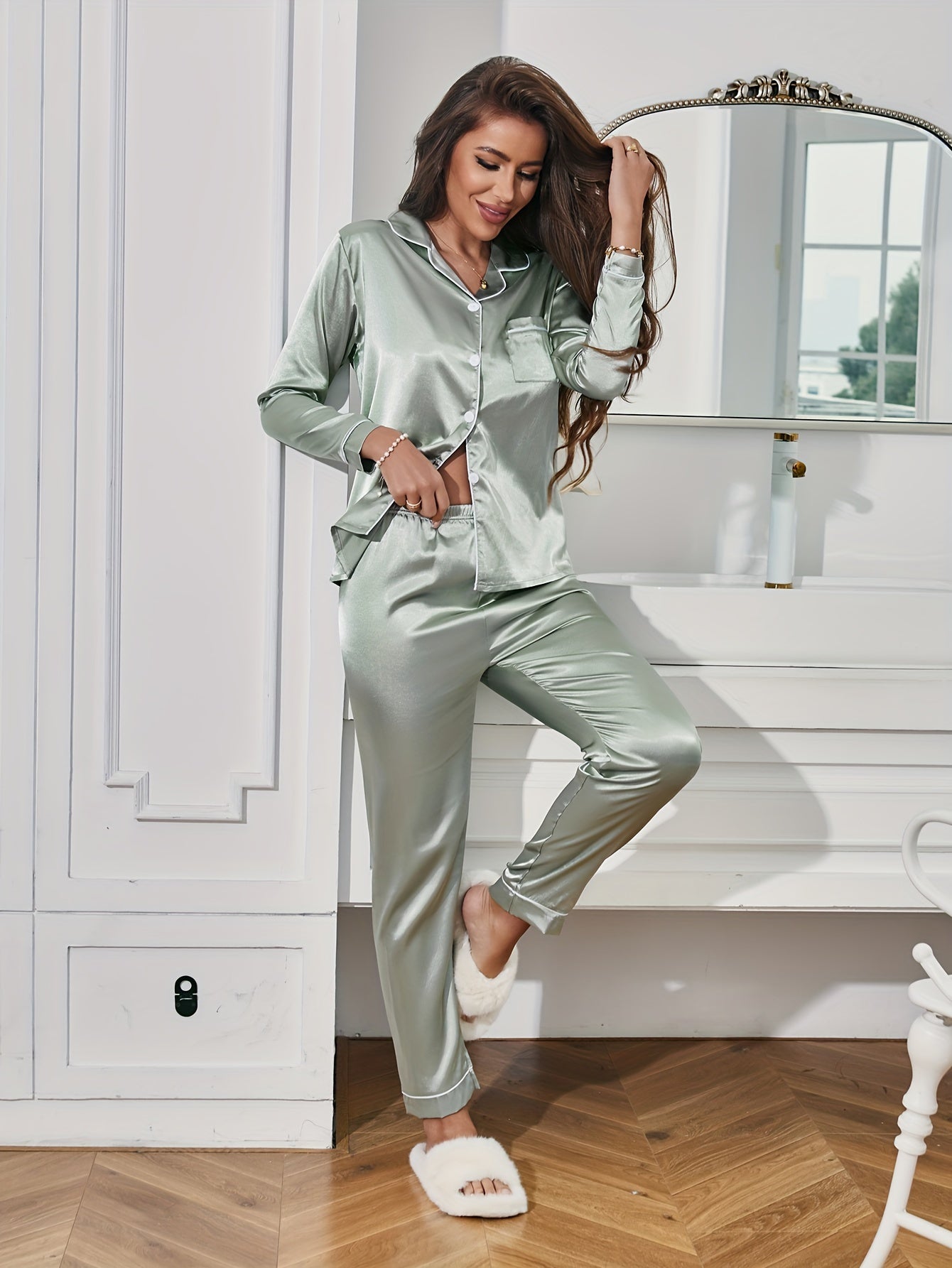 Camicia da Notte Donna Morbida e Leggera Comfortevole