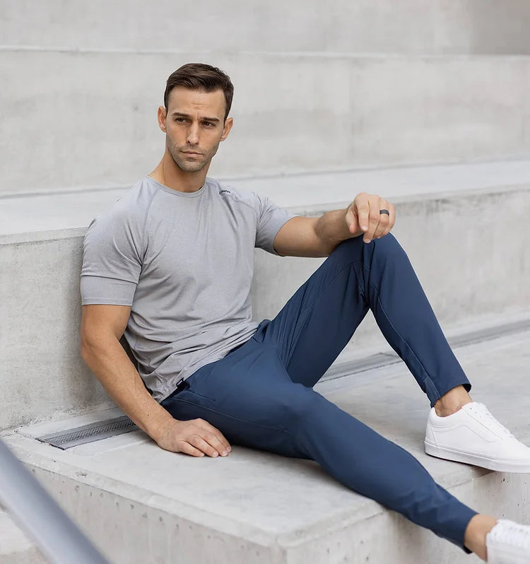 Pantaloni Uomo Classici Vestibilità Regolare