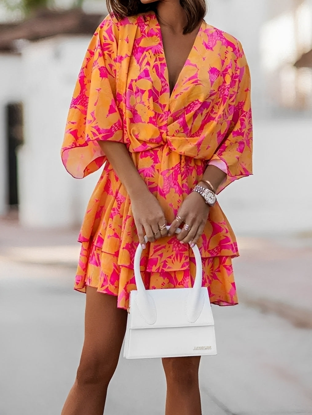 Abito Mini Donna Stile Elegante Vestibilità Comoda