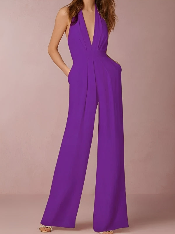 Tuta Elegante Donna con Gamba Larga