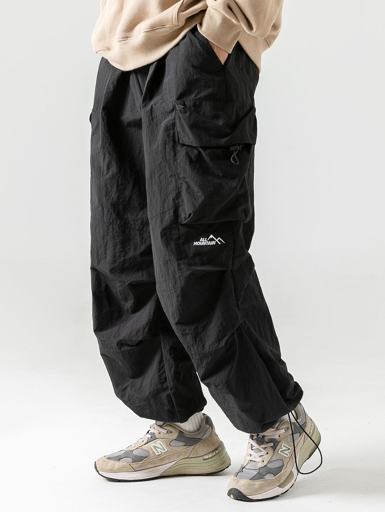 Pantaloni Cargo Uomo Impermeabili per Escursionismo Outdoor