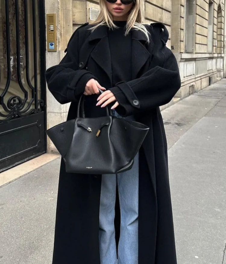 Cappotto Invernale Donna Lungo Oversize Caldo
