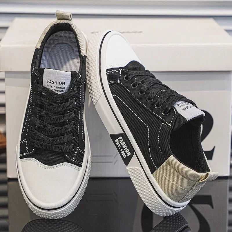 Sneaker Bassa Unisex Tela con Lacci