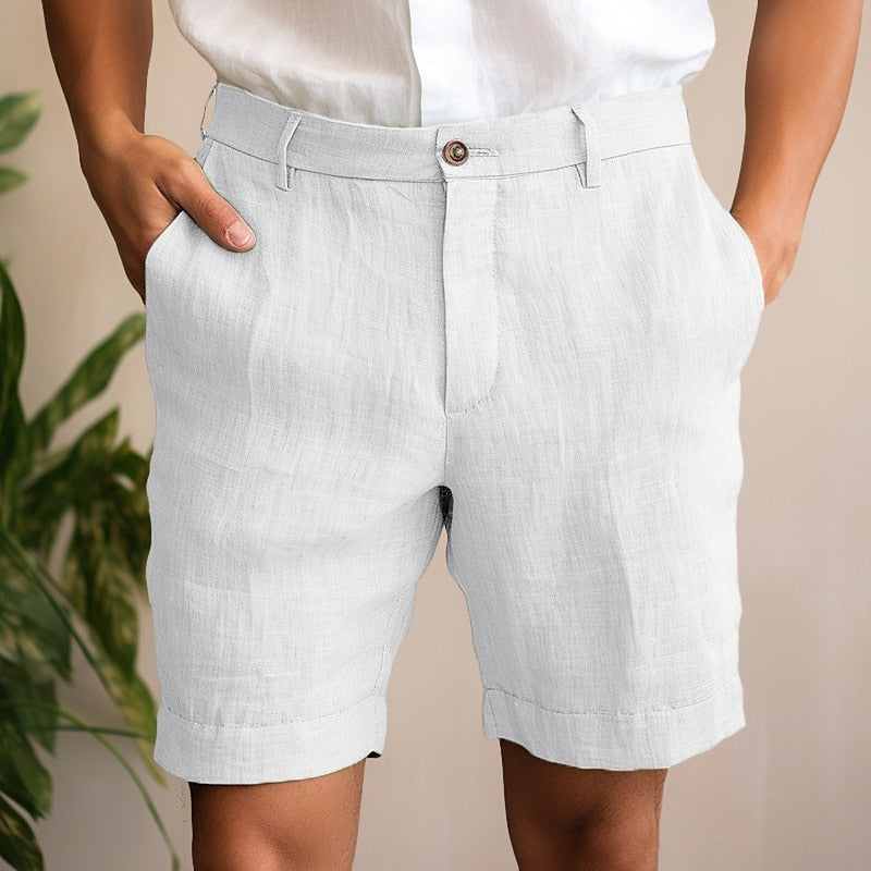 Pantaloni Corti Uomo Su Misura Casual Comodi