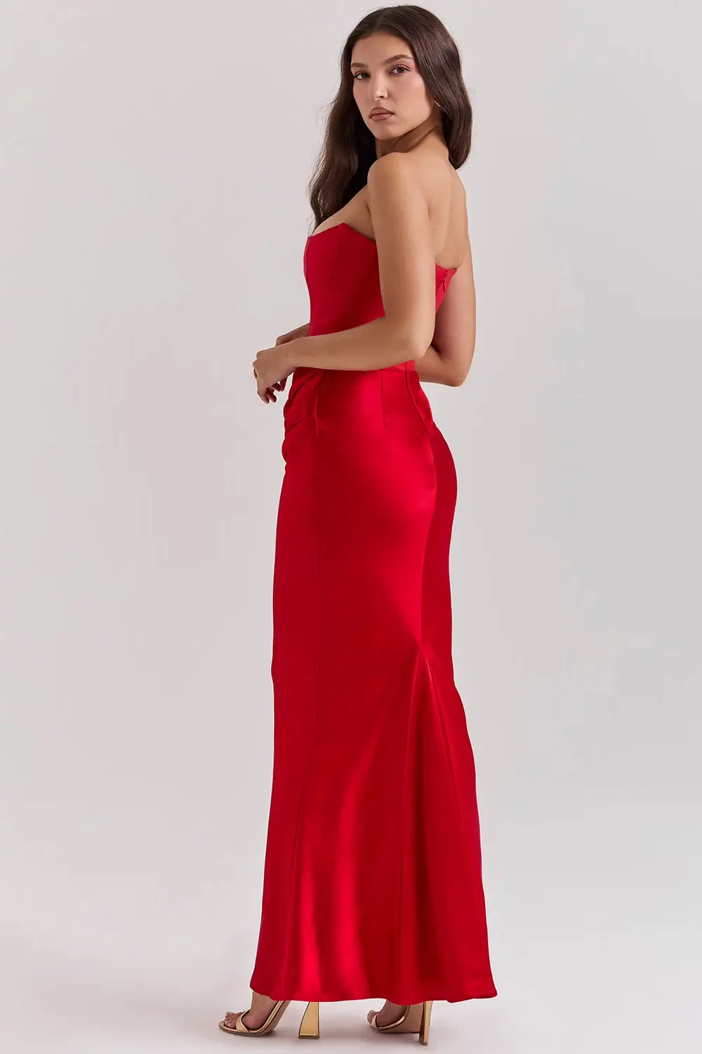 Abito Maxi Donna con Orlo Dritto