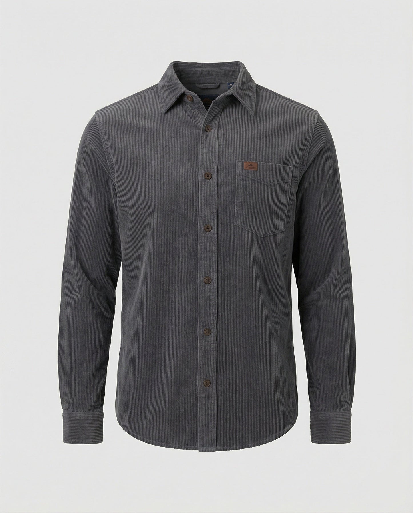 Camicia Uomo in Velluto a Costine Classica