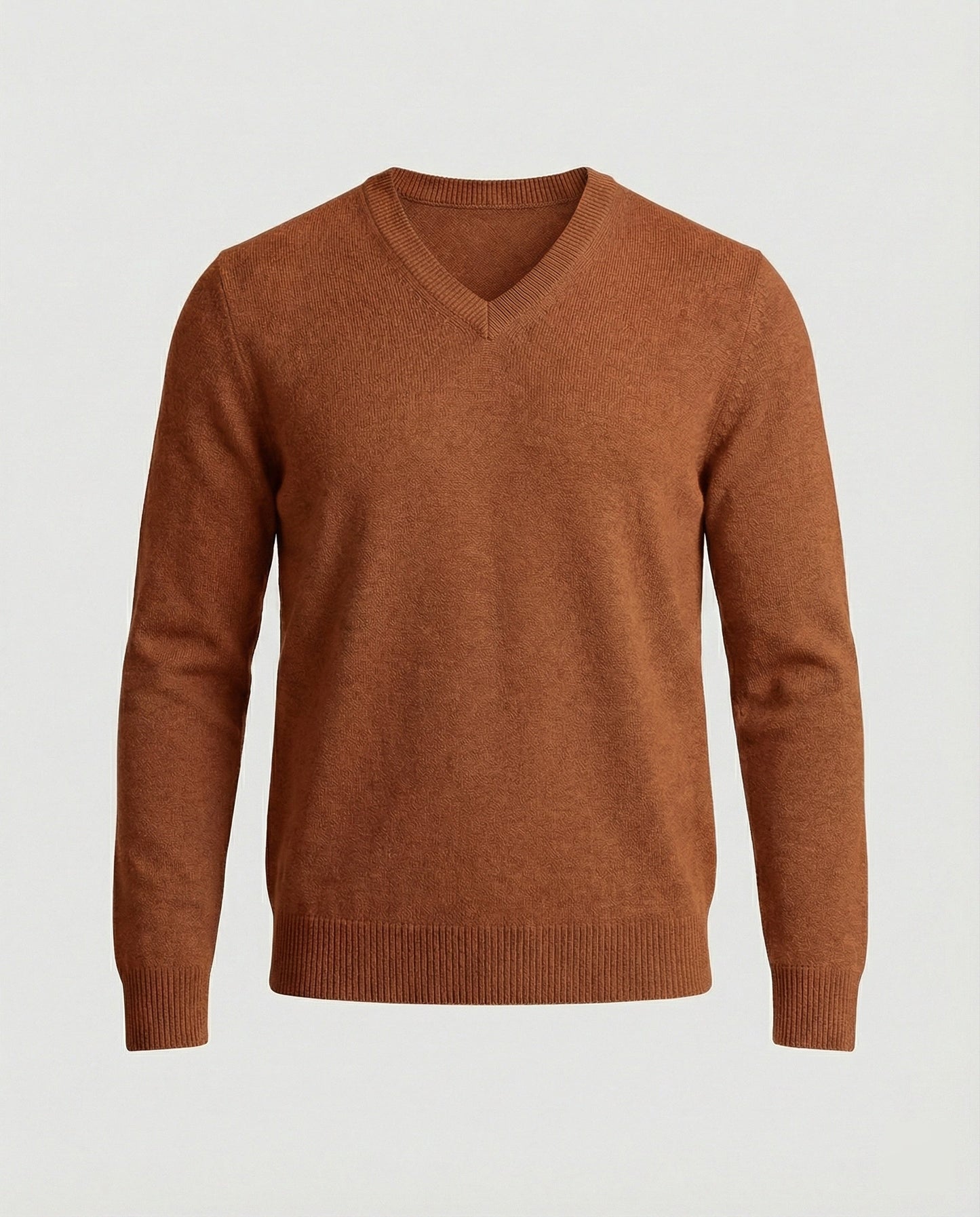 Maglione Uomo in Maglia Sottile Scollo a V