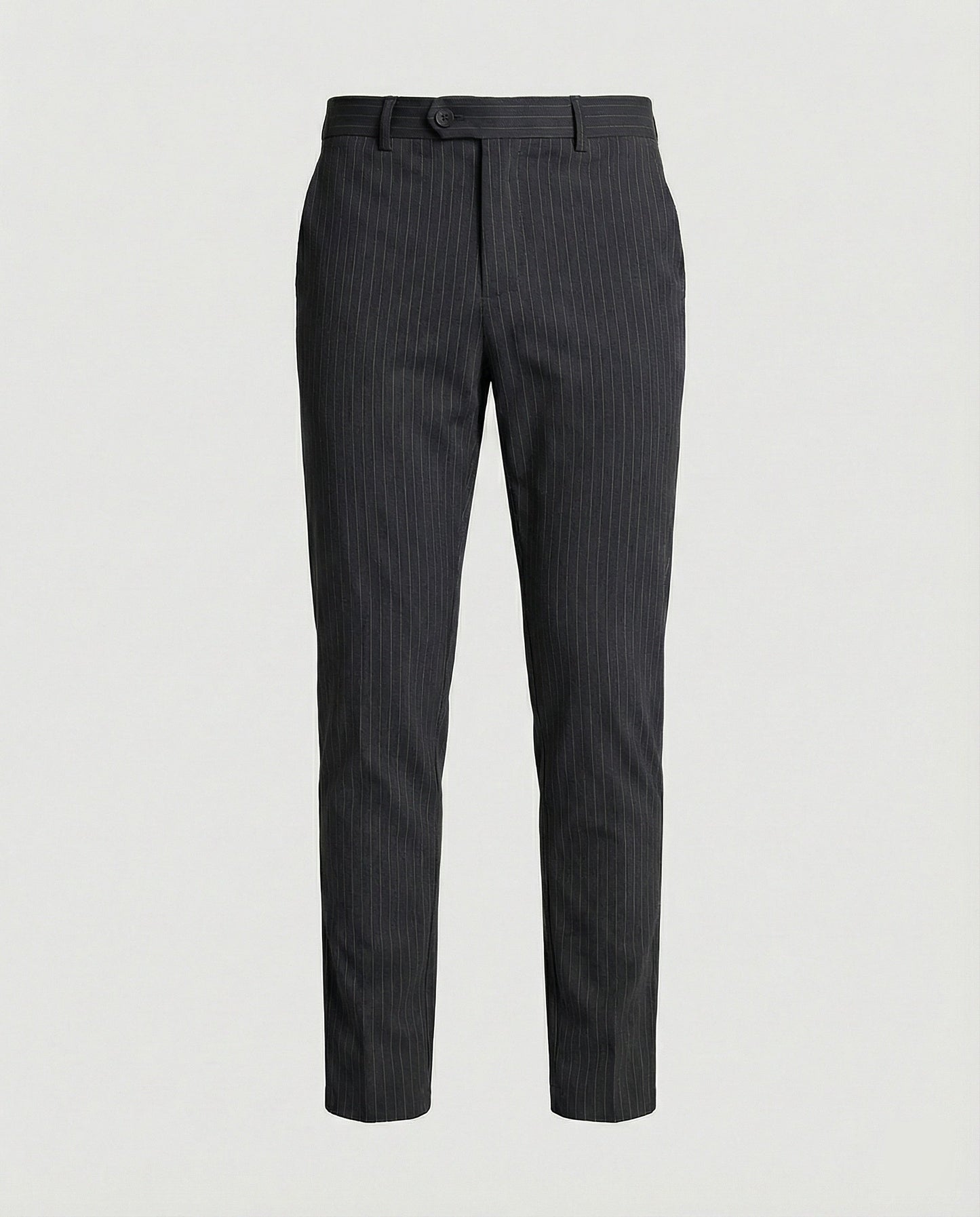 Pantaloni Uomo Eleganti Nadelstreifen con Stretch Slim Fit