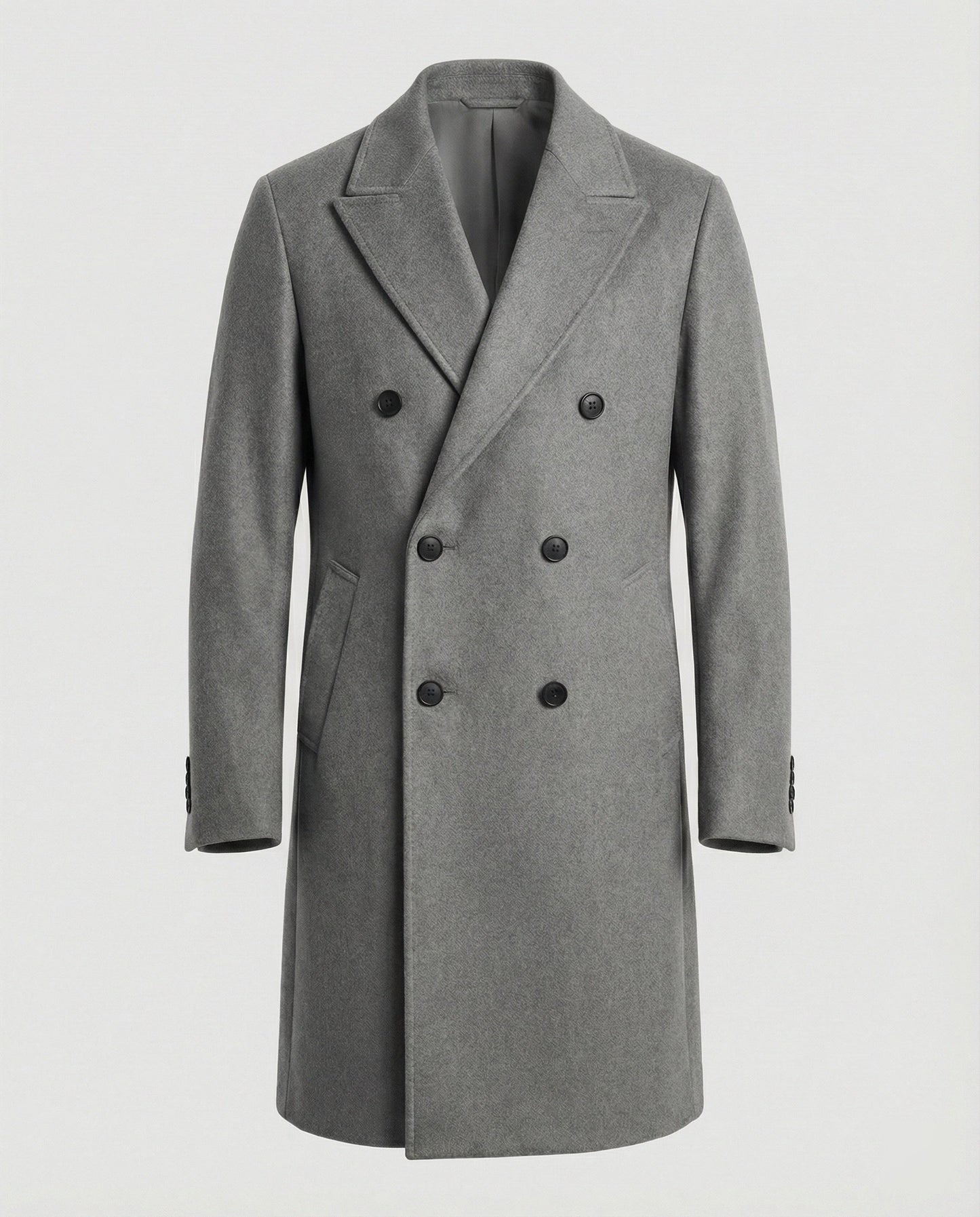 Cappotto Uomo in Lana Classico Caldo