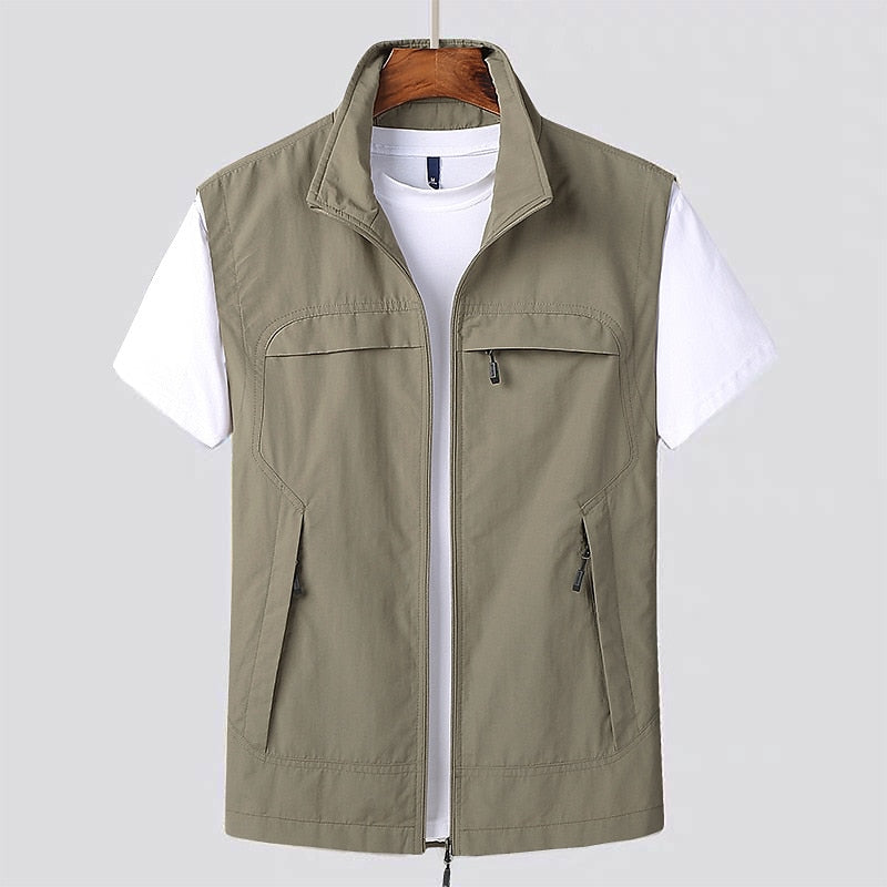 Gilet Uomo Outdoor Traspirante Leggero Asciugatura Rapida