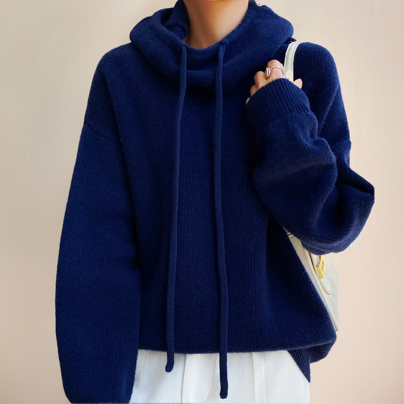 Felpa Donna Soft Touch con Cappuccio Regular Fit