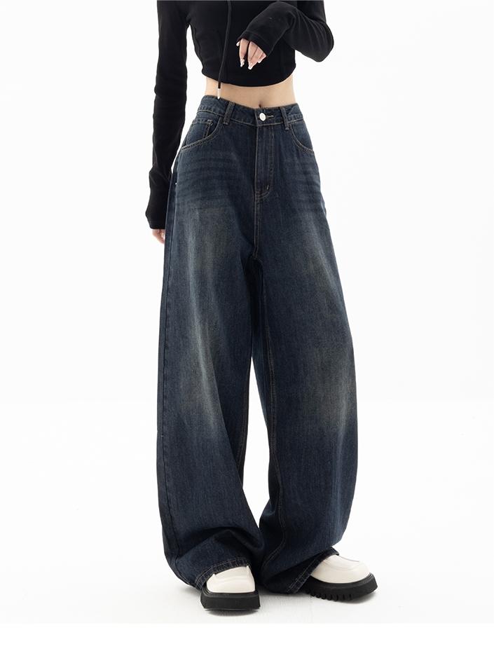 Jeans Baggy Donna Stile Anni Vestibilità Boyfriend