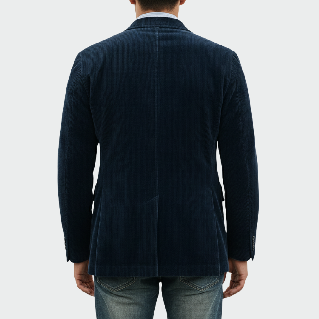 Completo Uomo Blazer e Gilet in Velluto Elegante