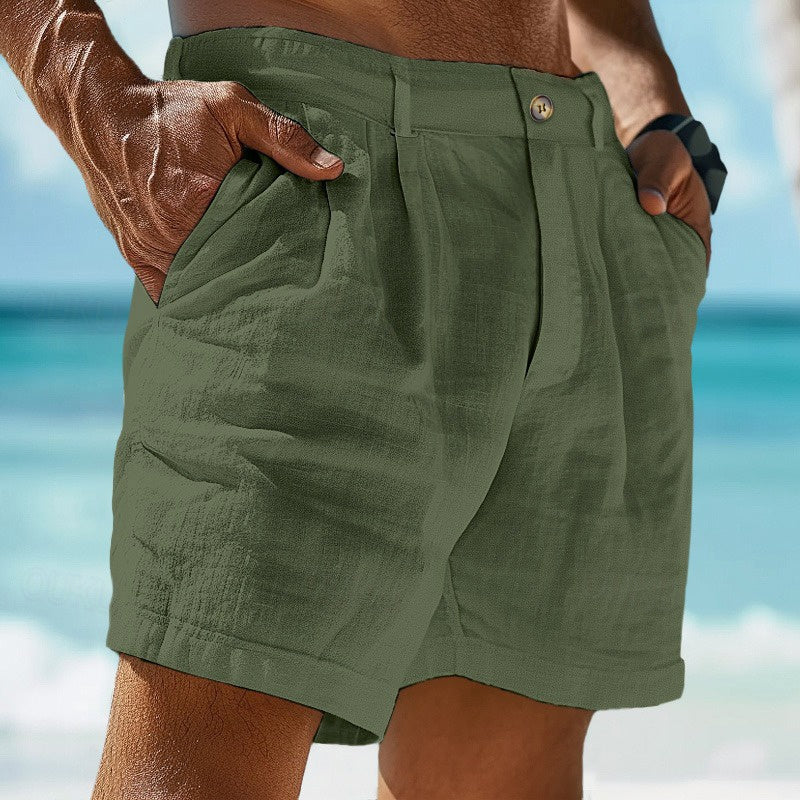 Bermuda Uomo Casual con Coulisse e Tasche