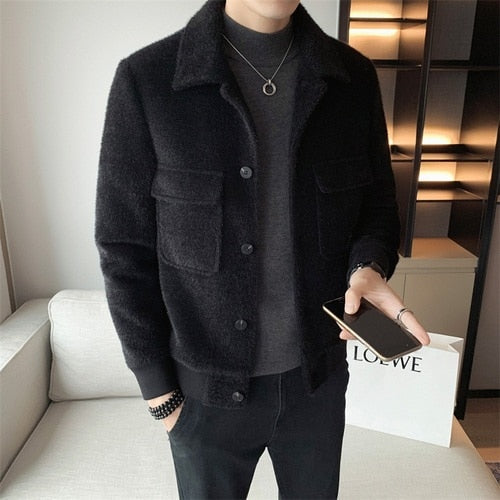 Giacca Invernale Uomo Impermeabile Calda Design Moderno