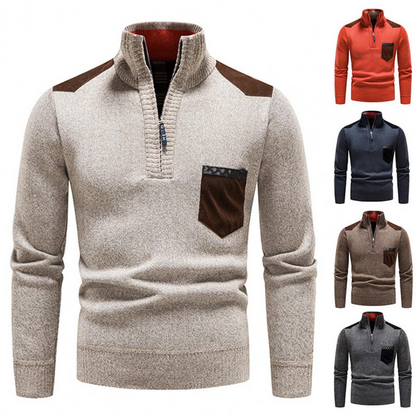 Maglione Uomo in Lana Merino Morbido Stile Classico
