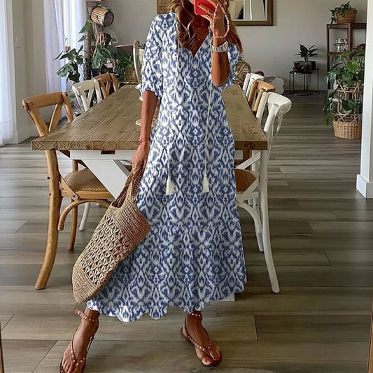 Abito Boho Donna con Copertura Addominale - Brentozzi