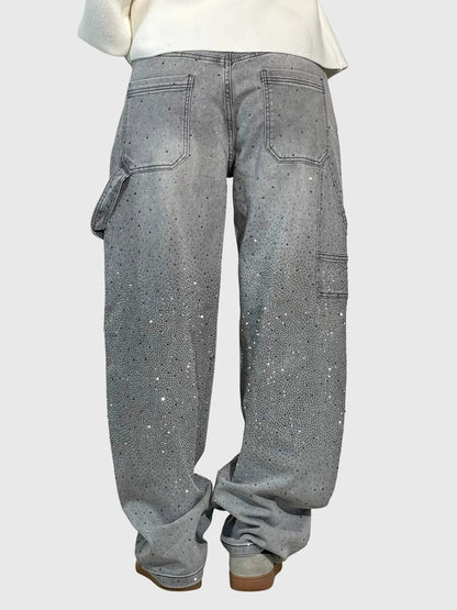 Jeans Donna Lucidi Tessuto Denim Slim Fit
