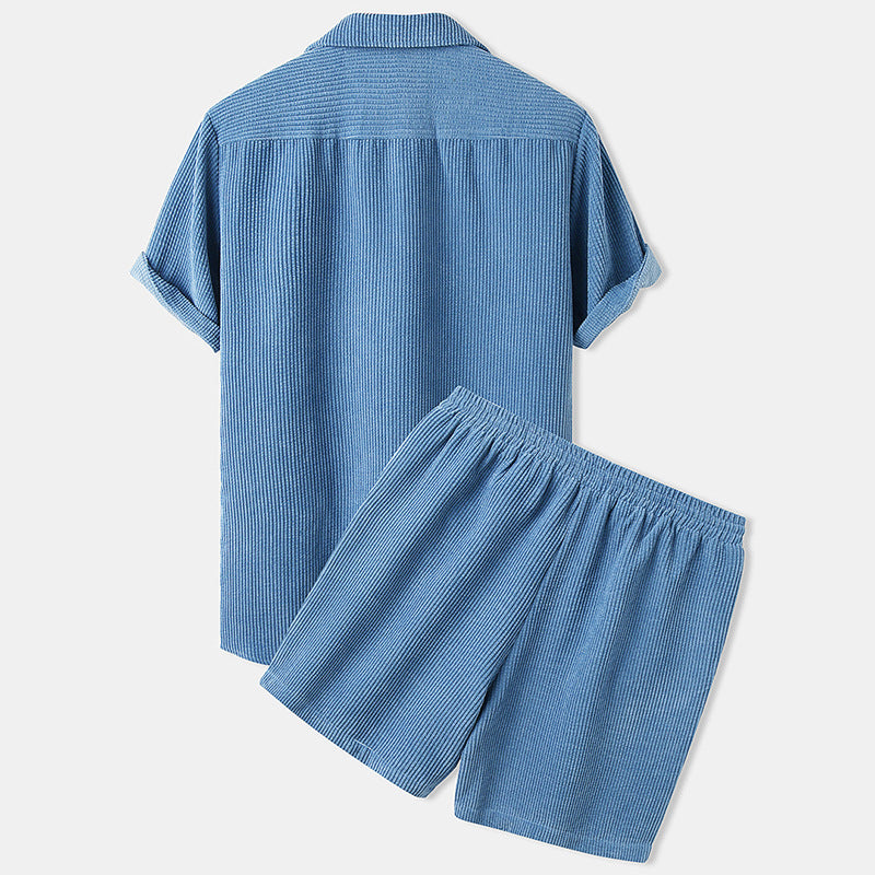 Completo Uomo Polo e Shorts Casual