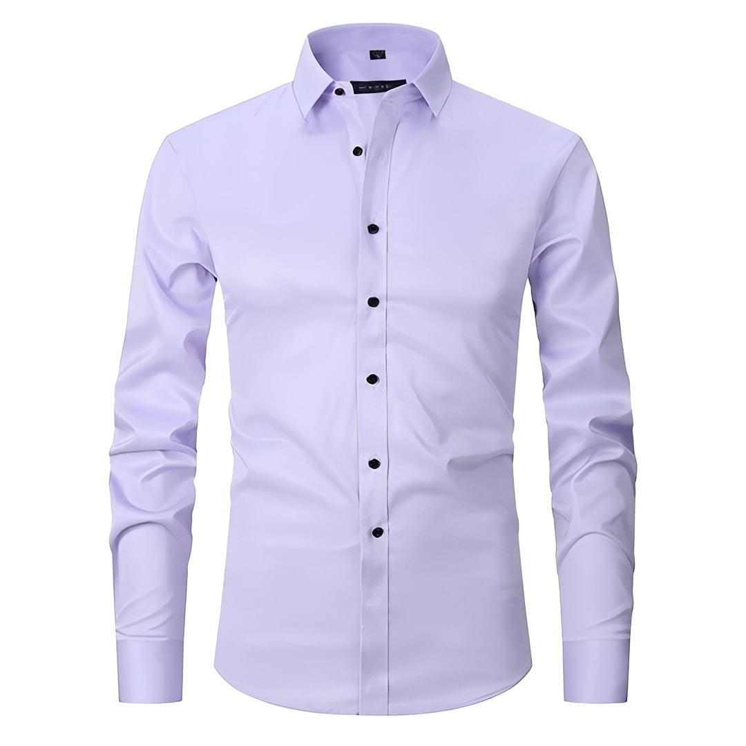Camicia Uomo Elastica e Confortevole Regular Fit