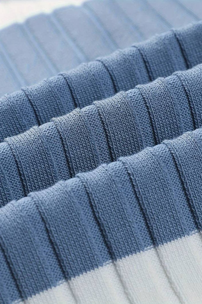 Polo Uomo a Righe Manica Corta Stile Sportivo Elegante